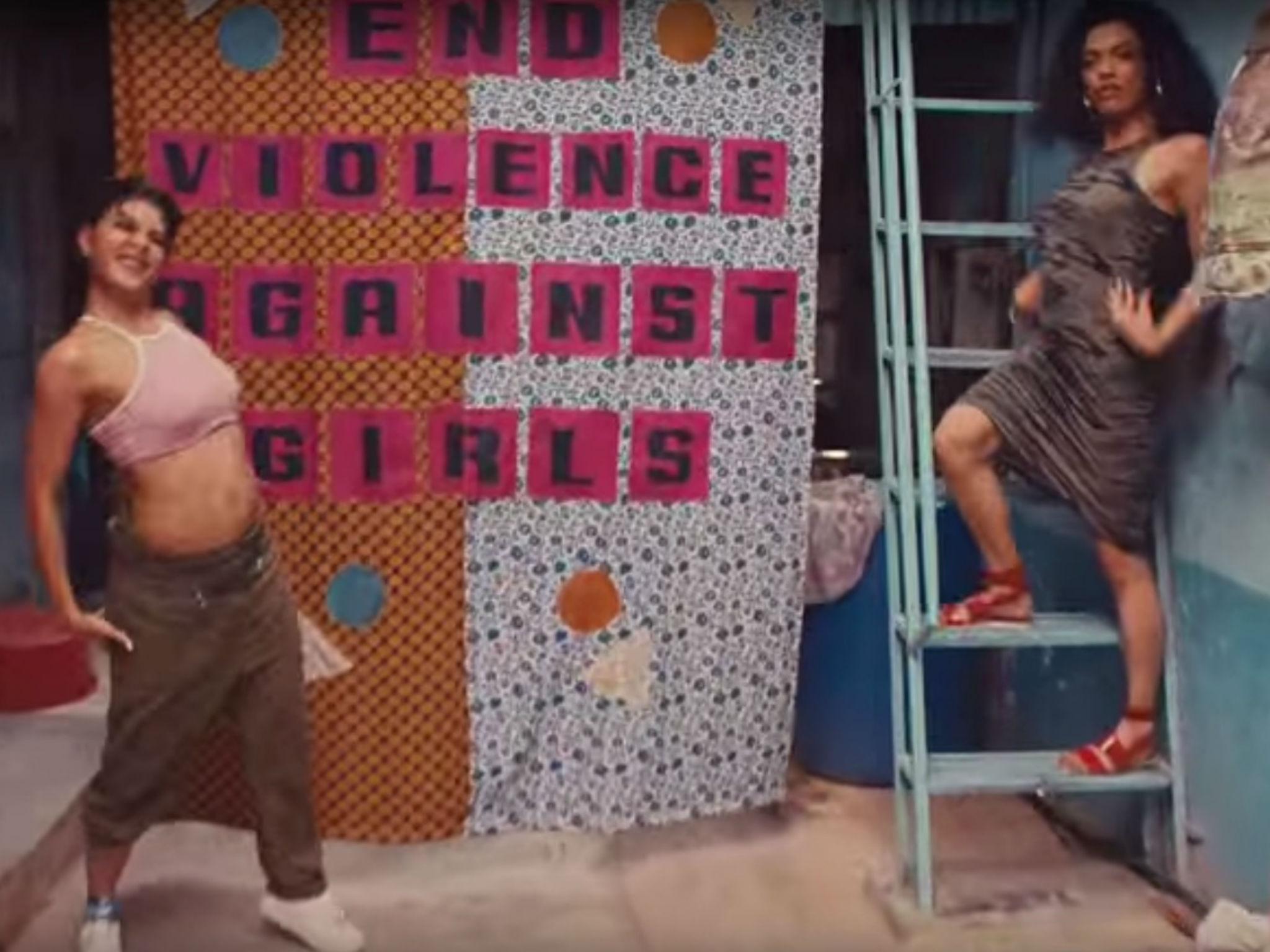 Global stars dance to 'Wannabe' by the Spice Girls in a new feminist video