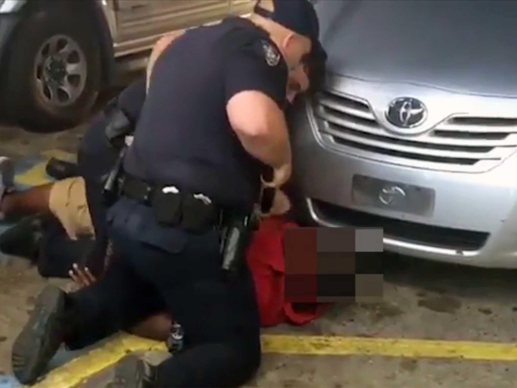 Alton Sterling was defenceless on the ground when the white officer pulled out his gun