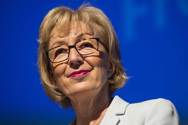 Ms Leadsom came second in Thursday’s Tory leadership vote garnering the support of 84 MPs
