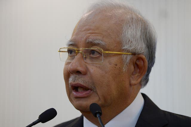 PM Najib Razak called for an investigation into the incident