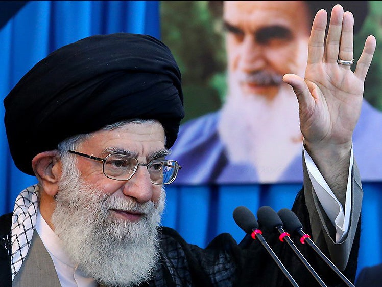 The US has 'practically been supporting terrorism', Supreme Leader Ayatollah Khamenei said at his Eid al-Fitr speech