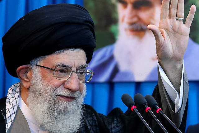 The US has 'practically been supporting terrorism', Supreme Leader Ayatollah Khamenei said at his Eid al-Fitr speech