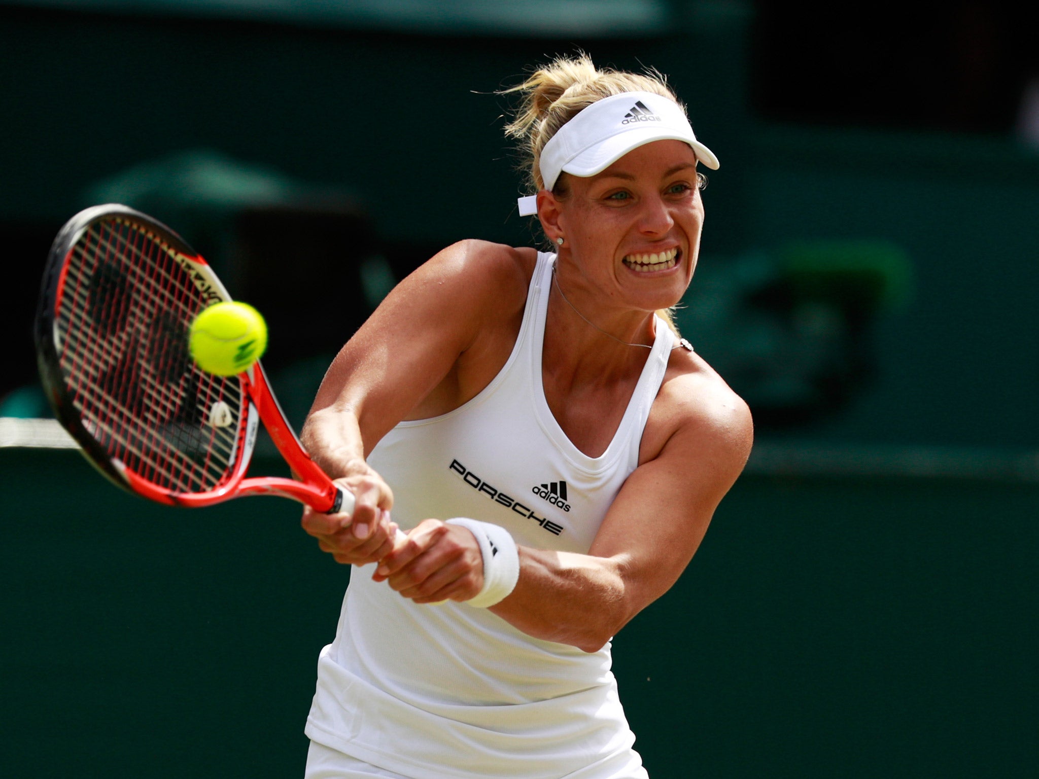Angelique Kerber beat Venus Williams 6-4, 6-4 to reach the Wimbledon final