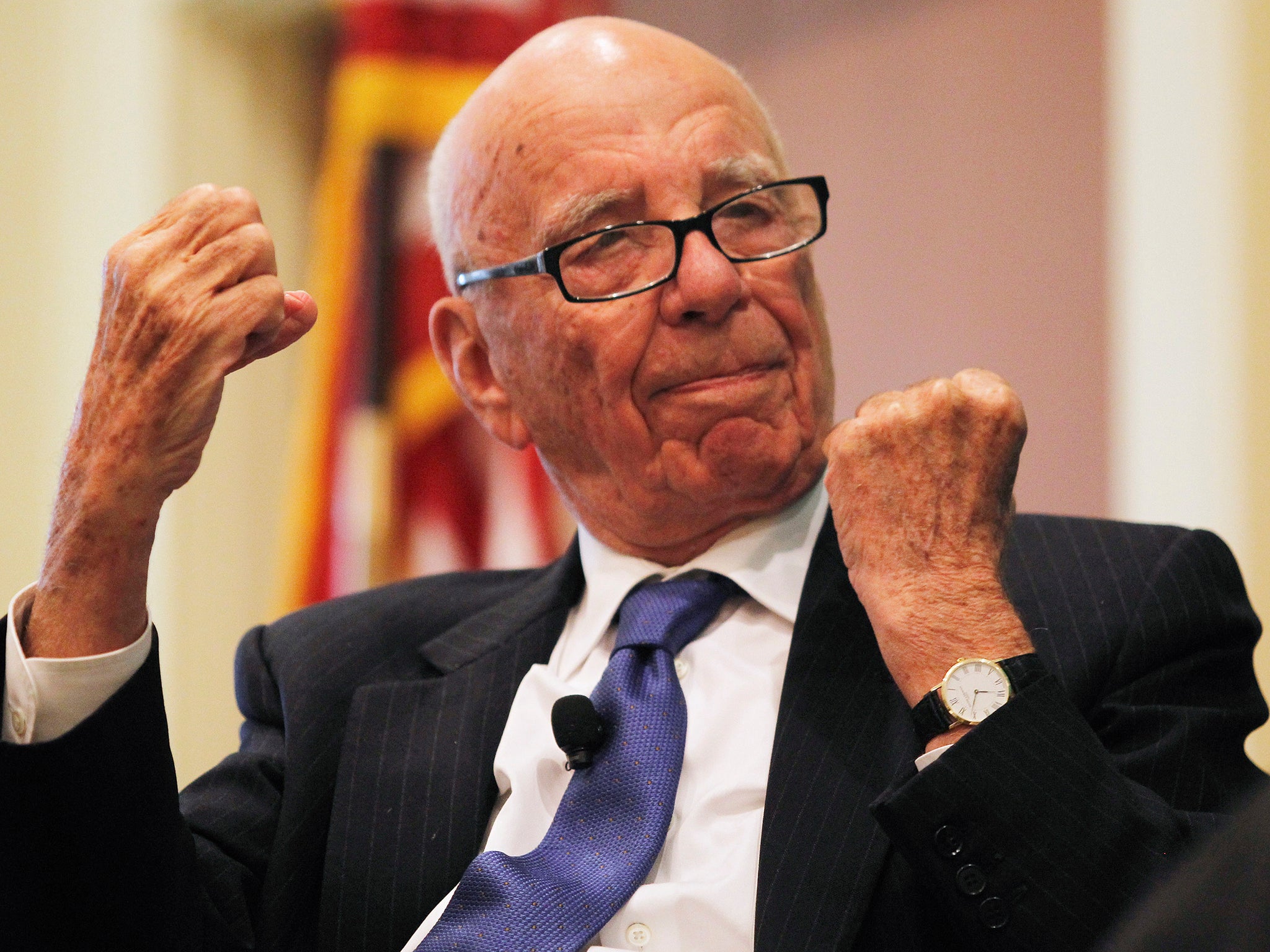 Power play: Rupert Murdoch faces a fight over his bid for Sky