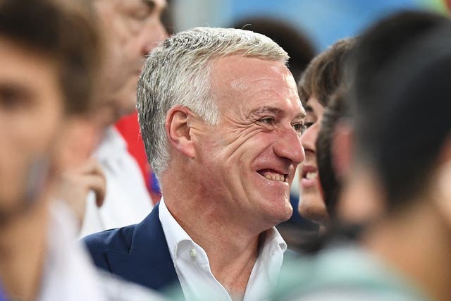 Deschamps was delighted by his players' performance