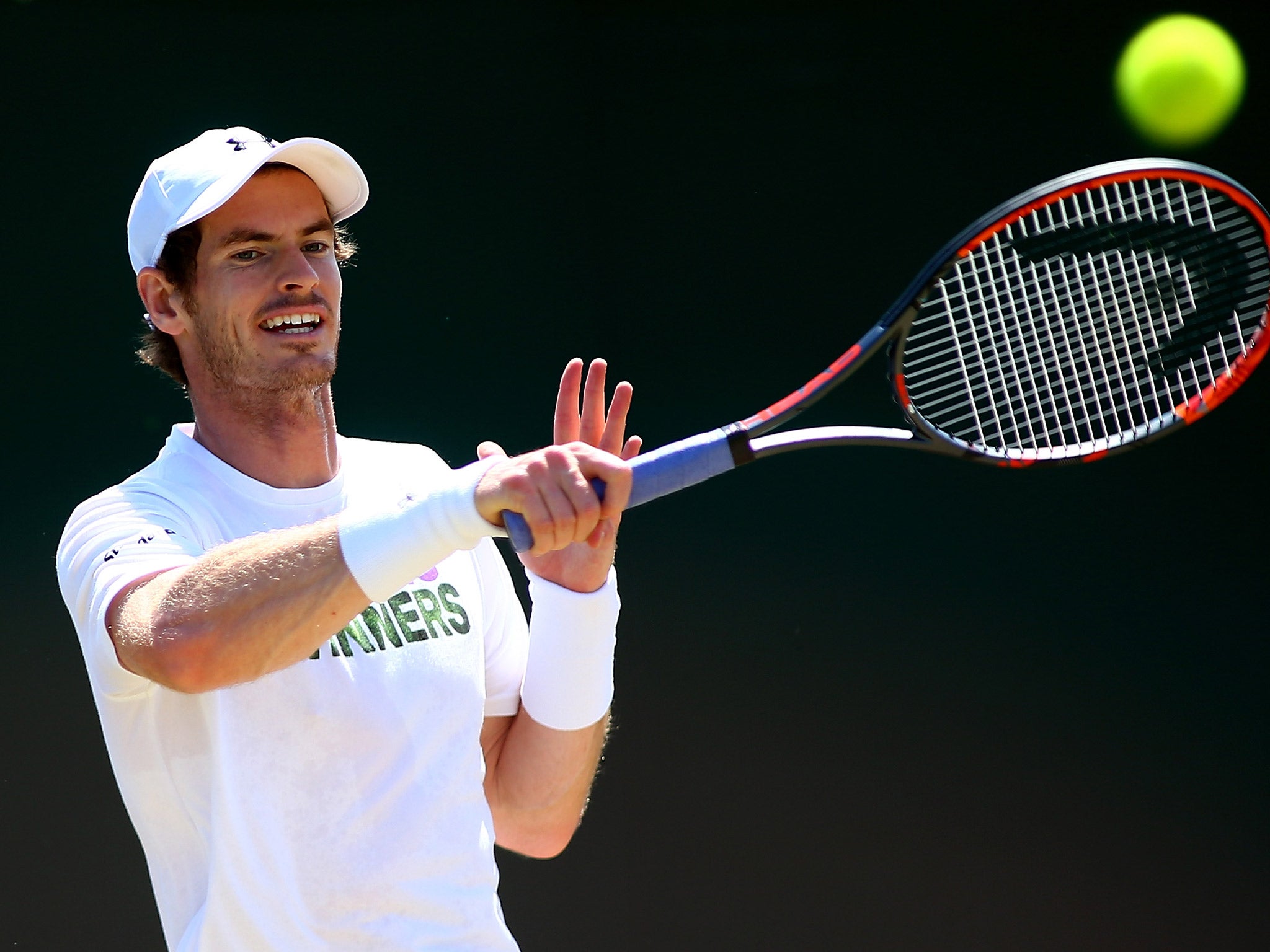 Andy Murray takes on Tomas Berdych in the men's Wimbledon semi-finals