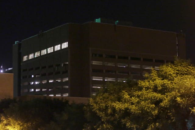 The El Centro College parking garage stands in downtown Dallas early Friday, July 8, 2016
