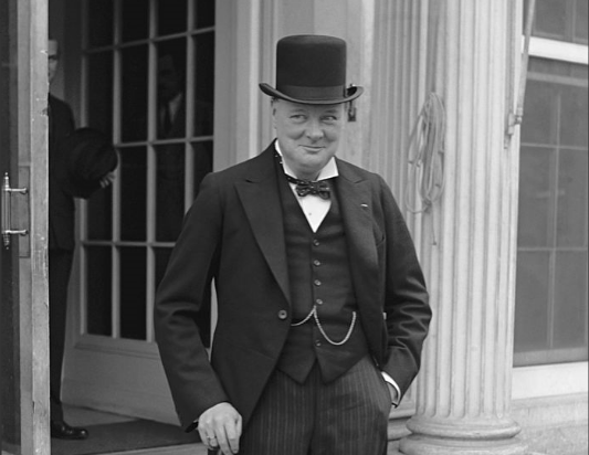 Winston Churchill, Chancellor of the Exchequer, in 1929: John Parrot/Stocktrek Images/Getty