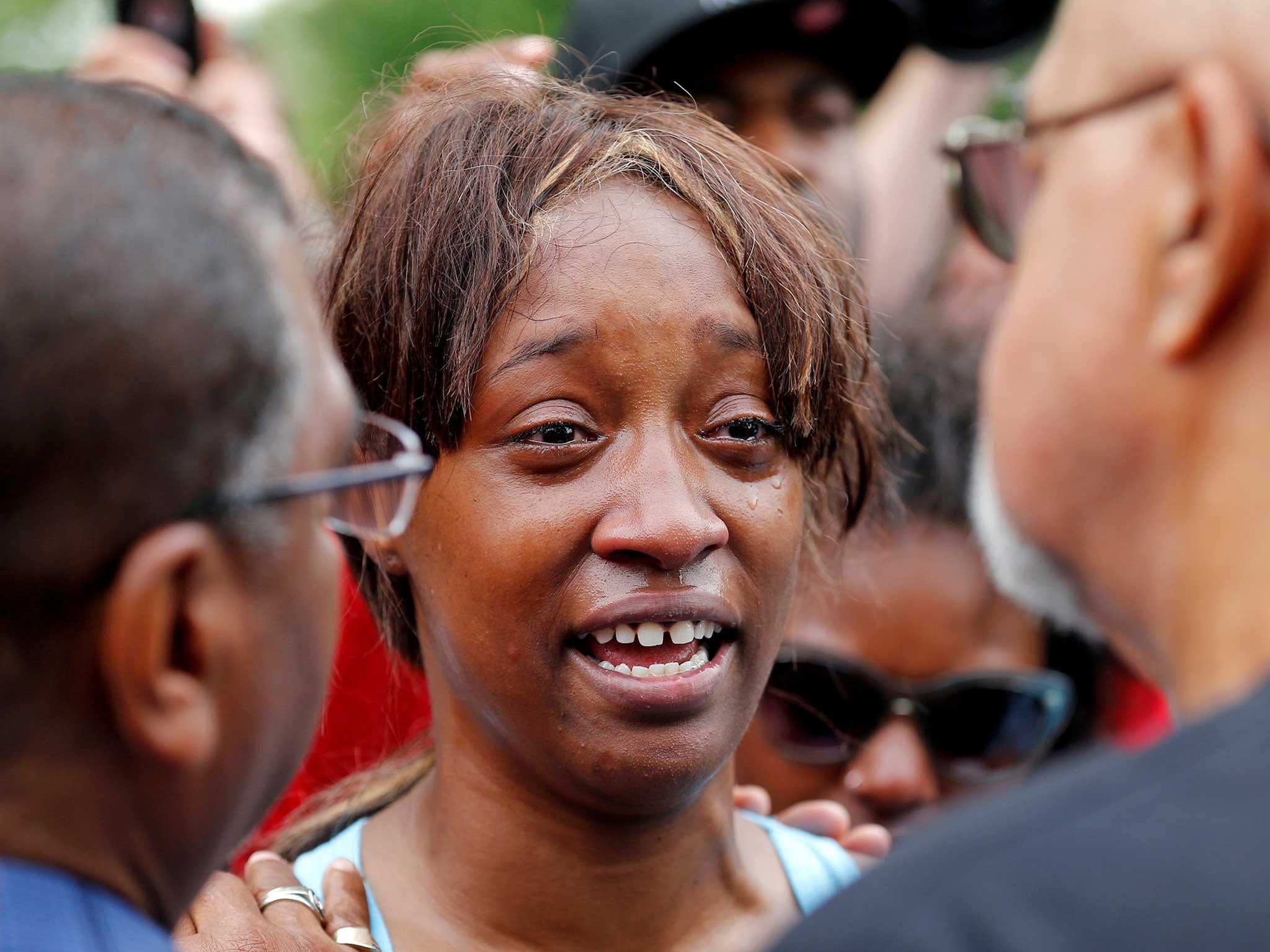 &#13;
Diamond Reynolds, Mr Castile's girlfriend, is determined to fight for justice (REUTERS)&#13;