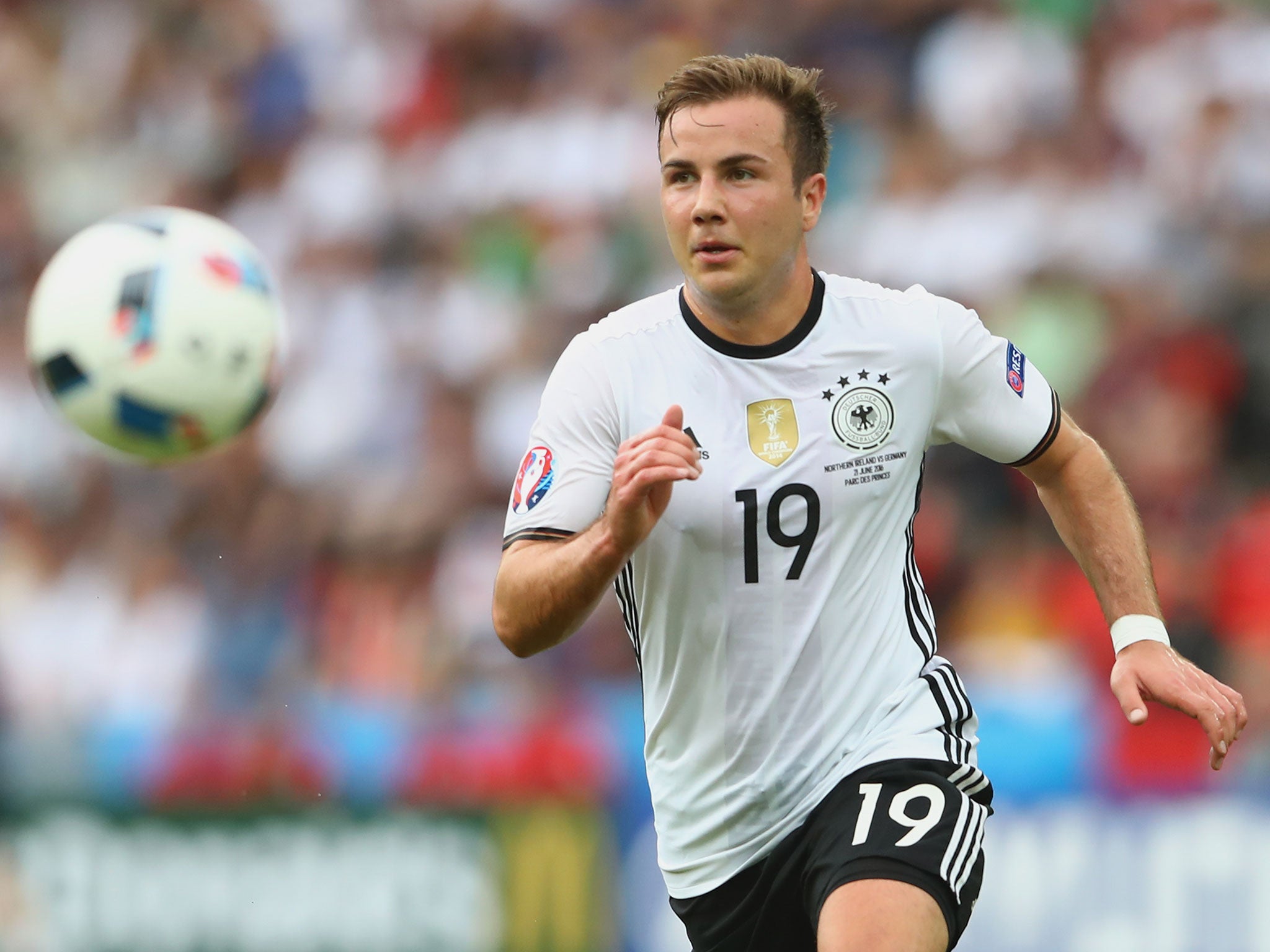 Gotze struggled to make an impact for Germany at Euro 2016