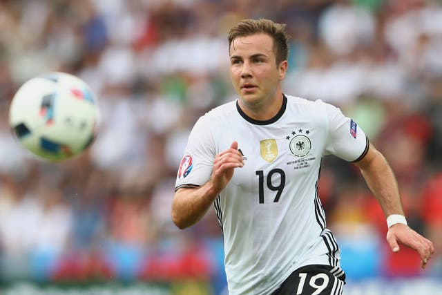 Gotze struggled to make an impact for Germany at Euro 2016