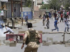 Violence in Kashmir over death of rebel social media star leaves eight dead
