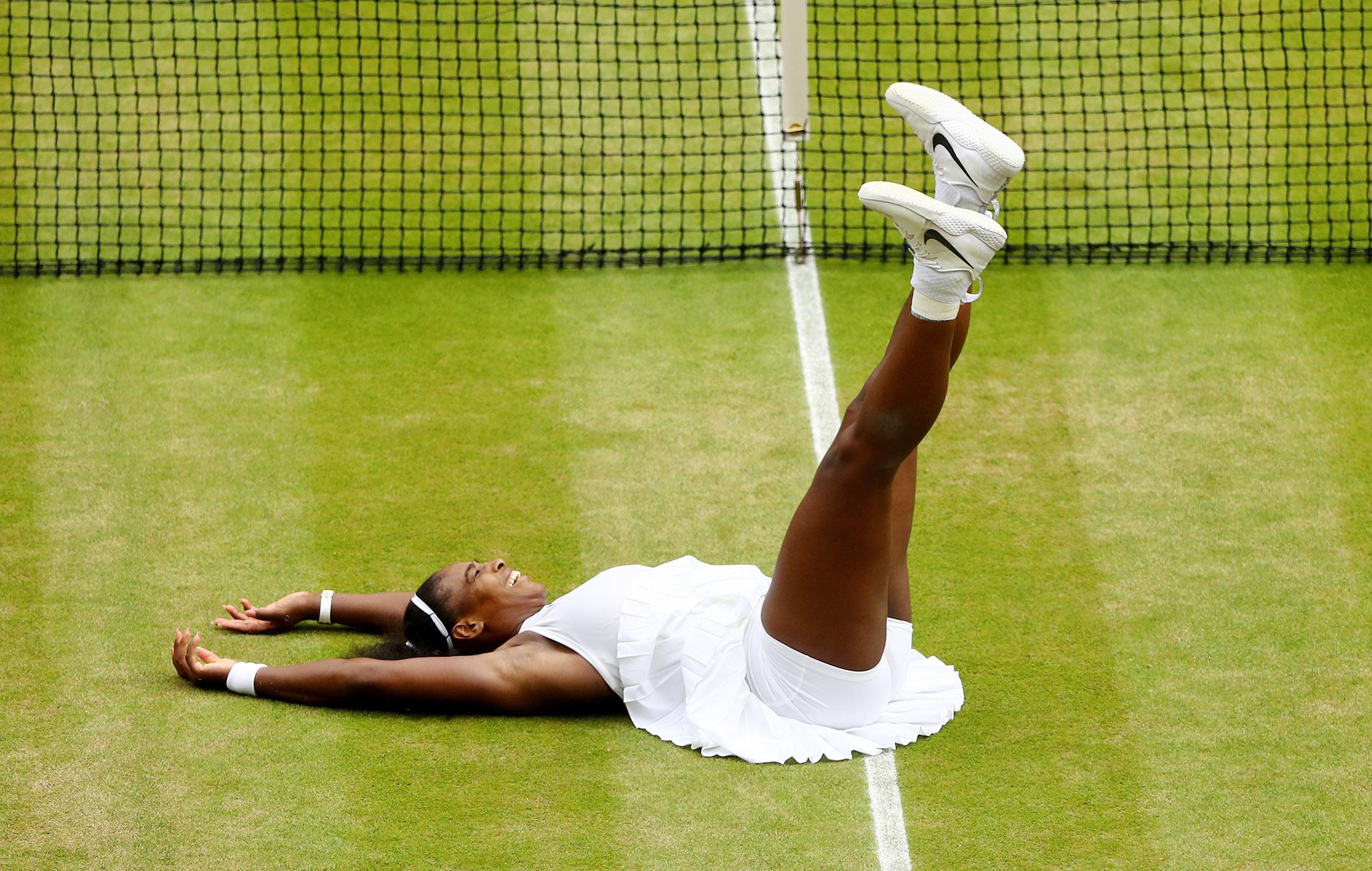 Williams matched Graf's record of 22 Grand Slam wins (Getty)