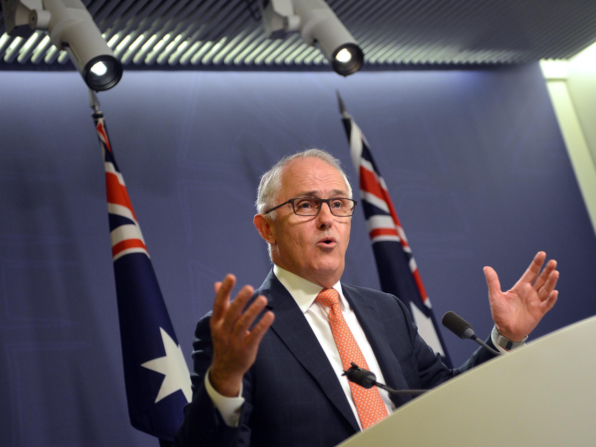 Malcom Turnbull wants a trade deal with the UK