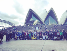 Pokemon GO: Thousands of gamers descend on Sydney Harbour in pursuit of virtual creatures