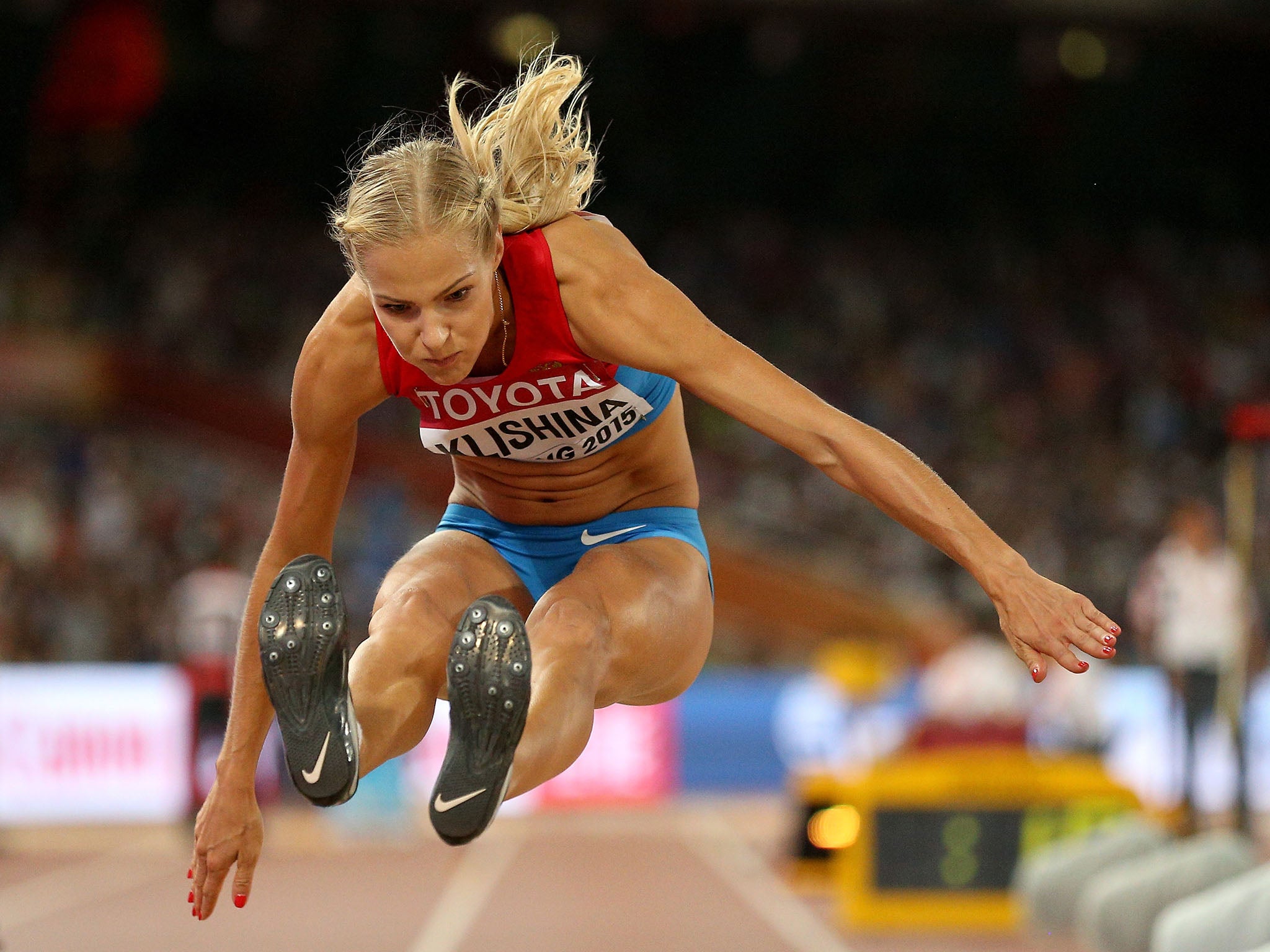 Long jumper Darya Klishina will be the only member of the Russian athletics team allowed to take part