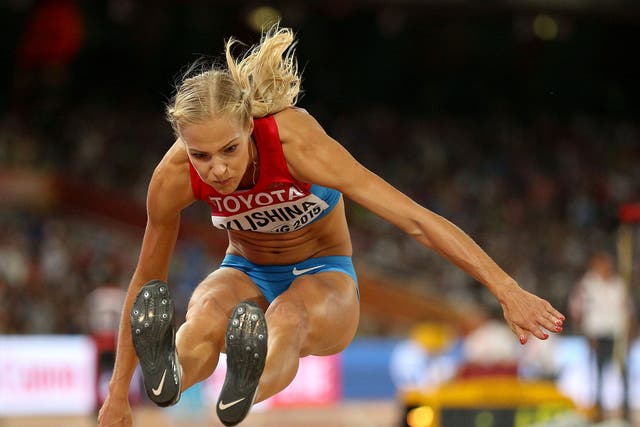 Long jumper Darya Klishina will be the only member of the Russian athletics team allowed to take part