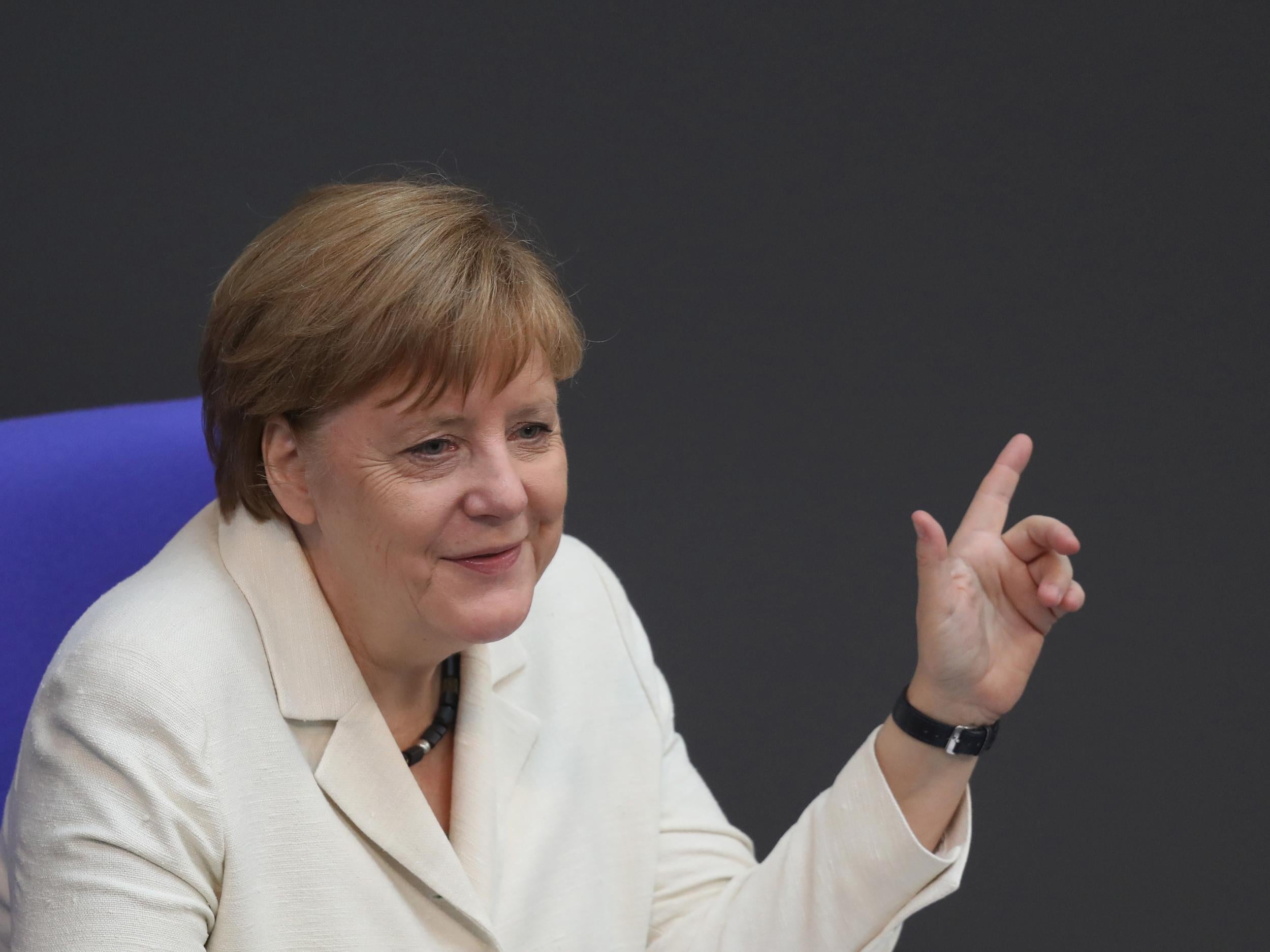 Angela Merkel has enjoyed a rise in support since the Brexit vote