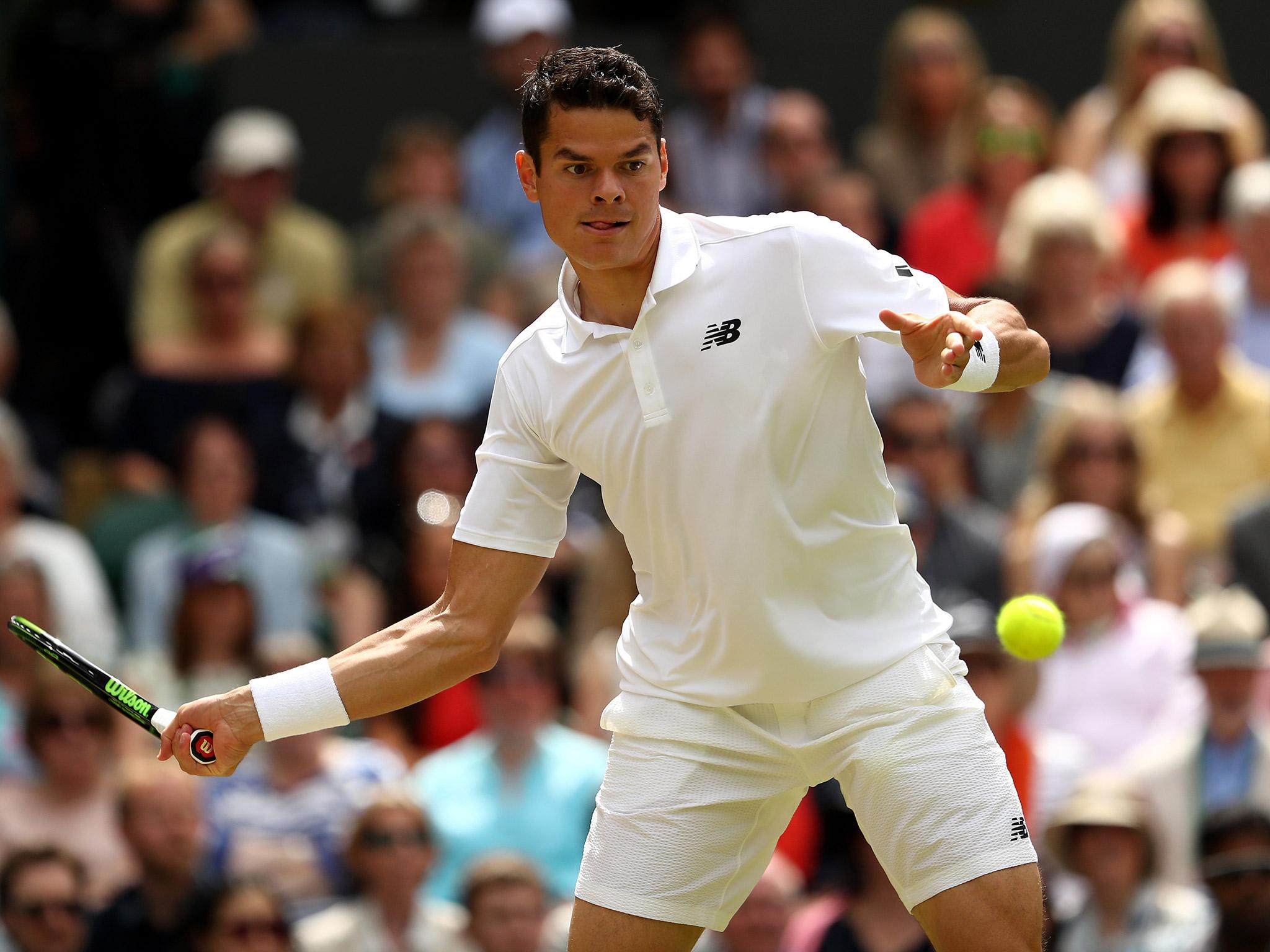 Raonic stood firm in the opening games before Murray pushed on.