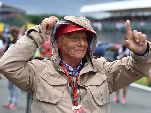 On board: Niki Lauda will chair his third airline venture, LaudaMotion