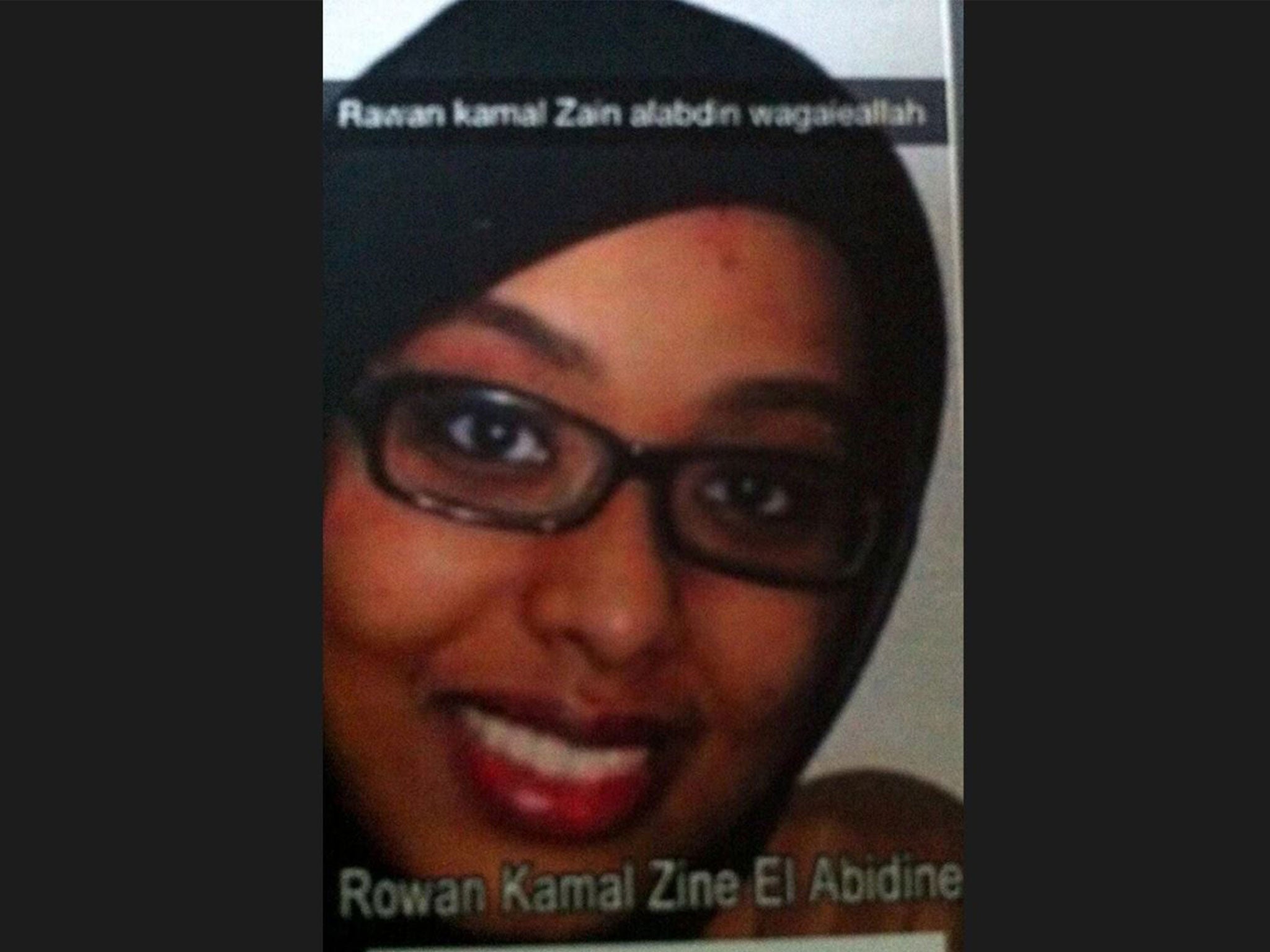 Rowan Kamal Zine El Abidine, 22, was one of nine medical students who left their university to join Isis in 2015