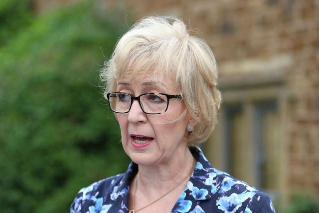 Mrs Leadsom said she had felt 'under attack' since the row over her comments