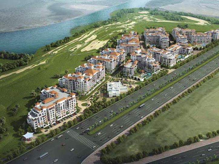 An artist's impression of the Ansam residential project on Yas Island