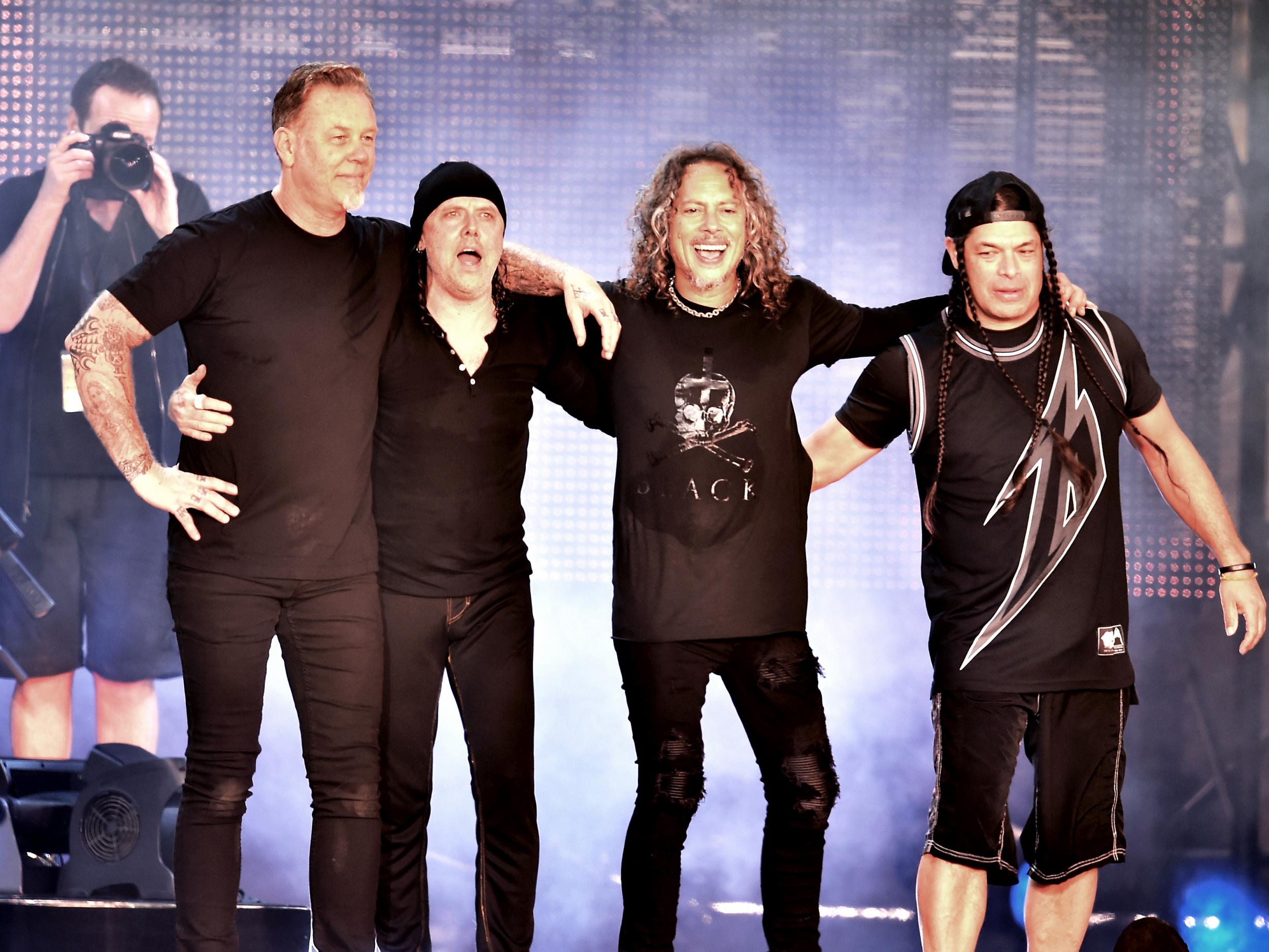 Heavy metal band Metallica (Getty Images )