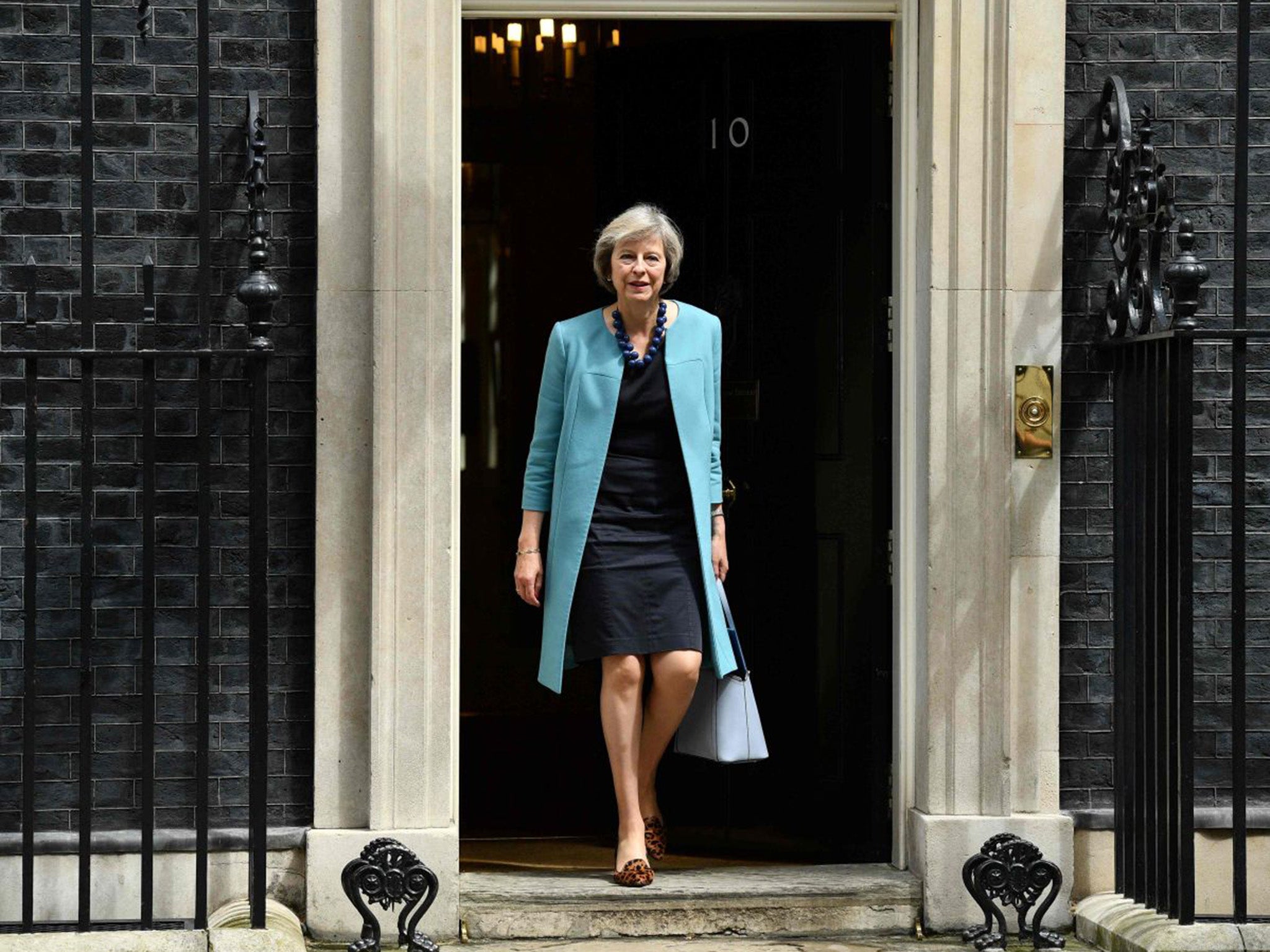 Theresa May will step into number 10 on Wednesday