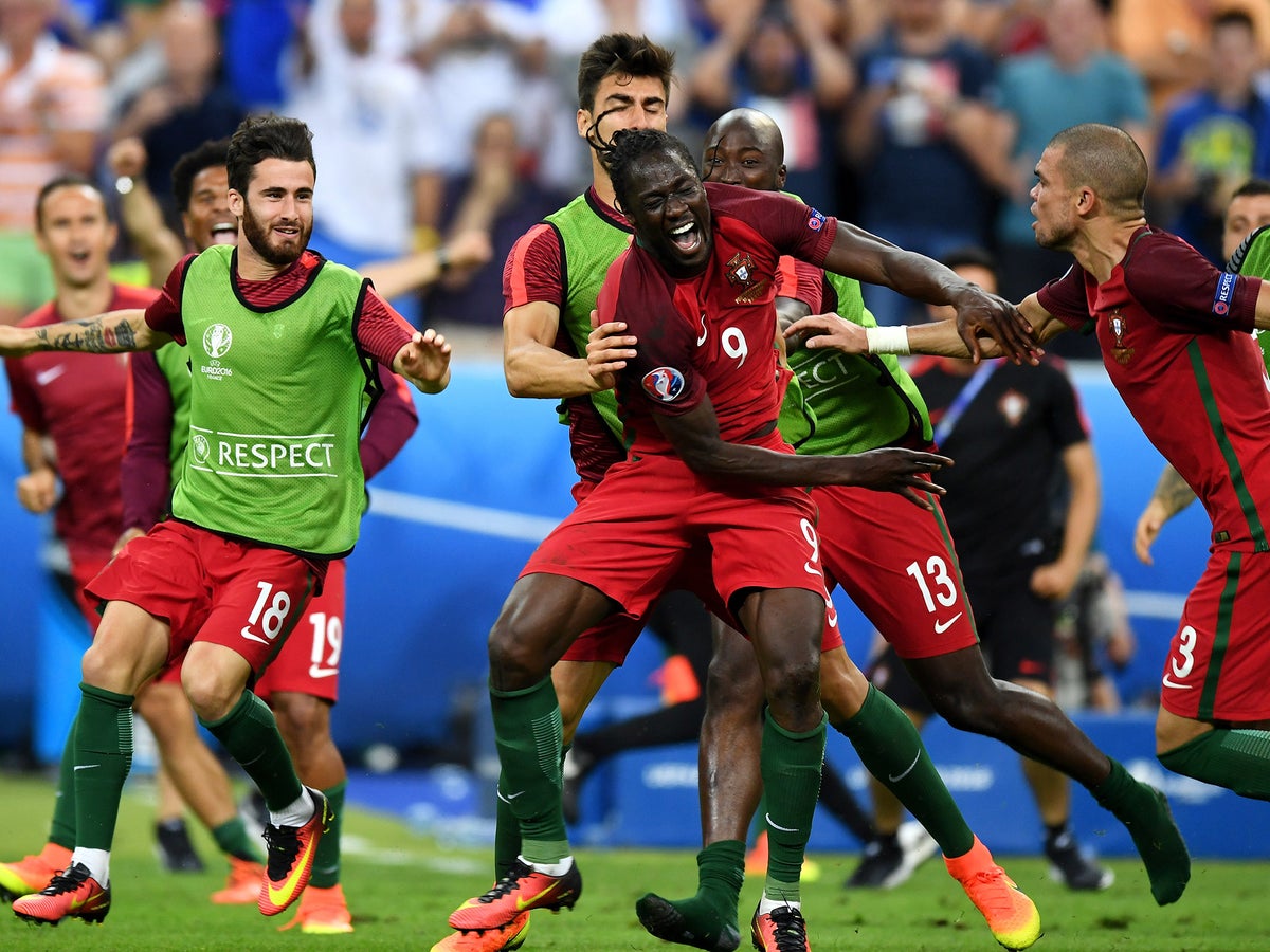 Euro 16 Portugal Commentators Go Crazy After Eder Goal Wins Euro 16 Against France The Independent The Independent