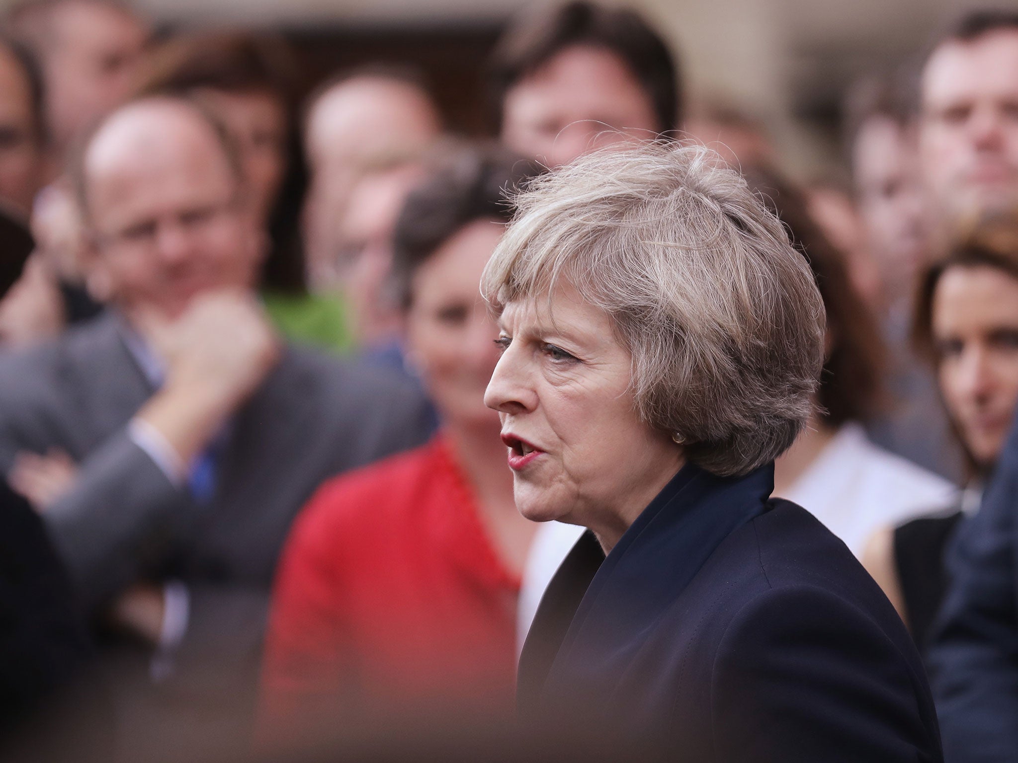 Theresa May's position as Home Secretary often put her at odds with campaigners over human rights