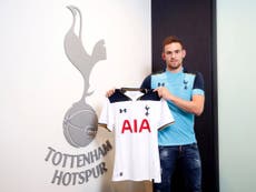 Read more

Spurs complete £18.5m Janssen signing