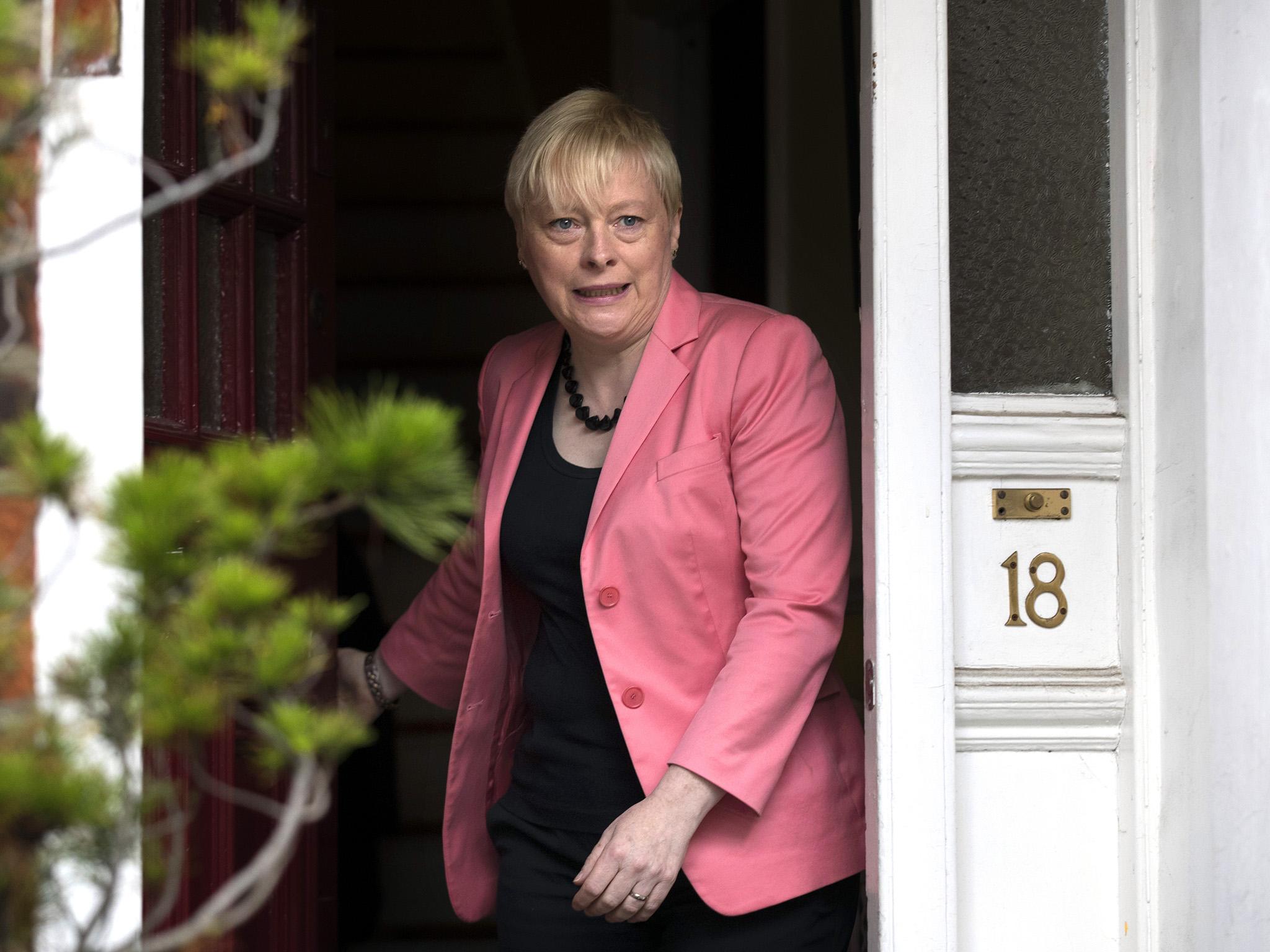 The report said it was ‘highly likely’ that a brick thrown through the window of Angela Eagle’s office was related to her leadership challenge