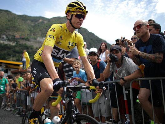 Defending champion Chris Froome remains on course to defend his title (Getty)