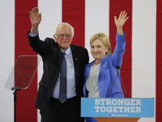 Hillary Clinton is on track to beat Donald Trump – but it all depends on Bernie Sanders