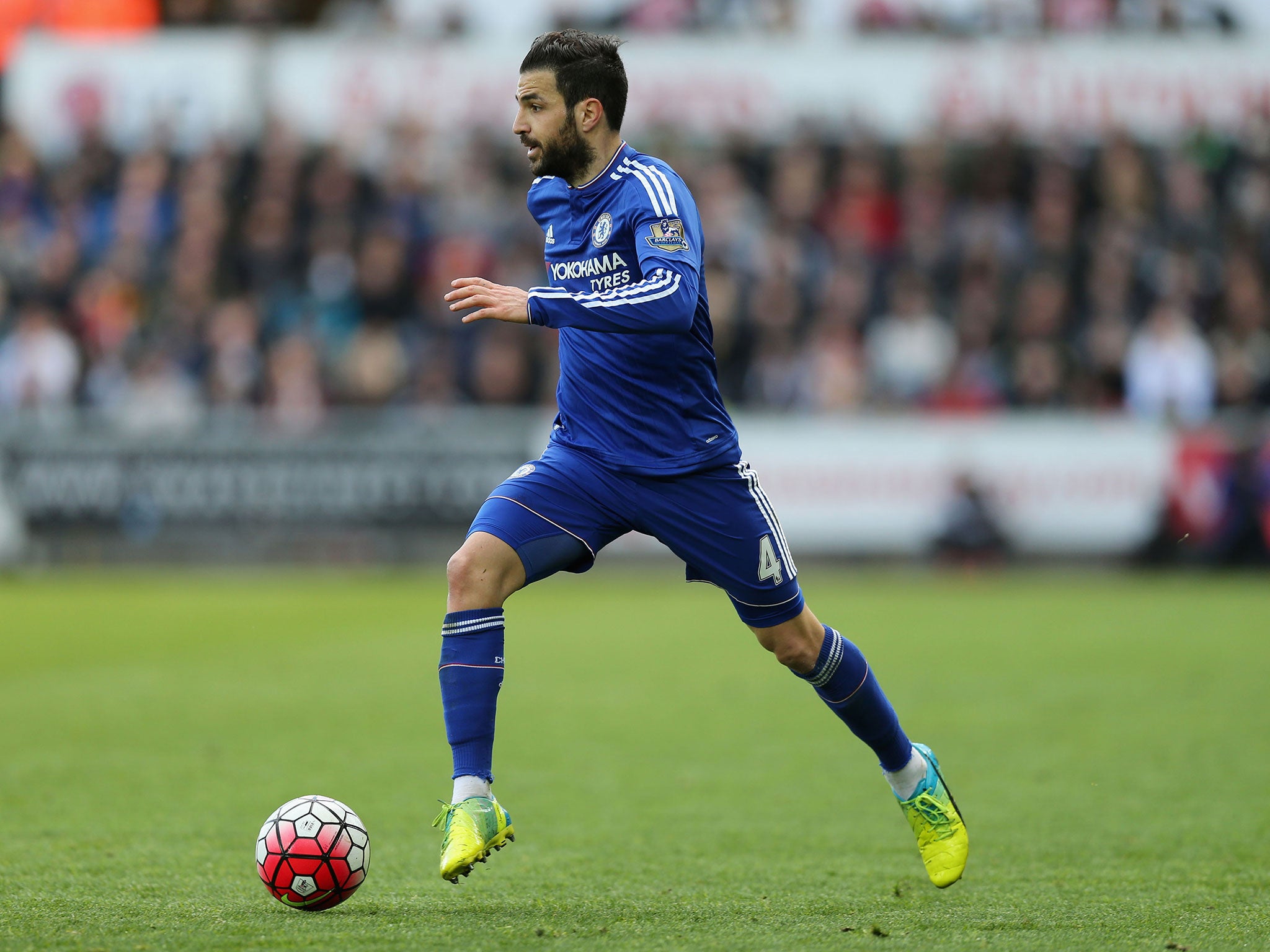Fabregas' form dipped last season as Chelsea finished 10th in the league