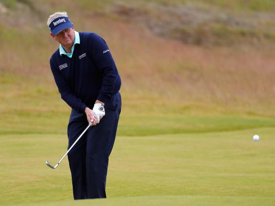 Colin Montgomerie will hit the first tee shot at The Open on Thursday morning
