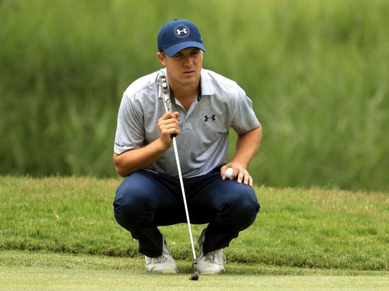 Jordan Spieth plays with Justin Rose and Shane Lowry