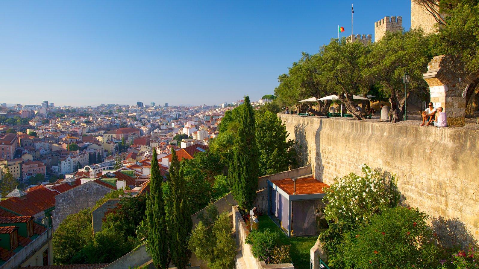 A view of Lisbon from Sao Jorge Castle