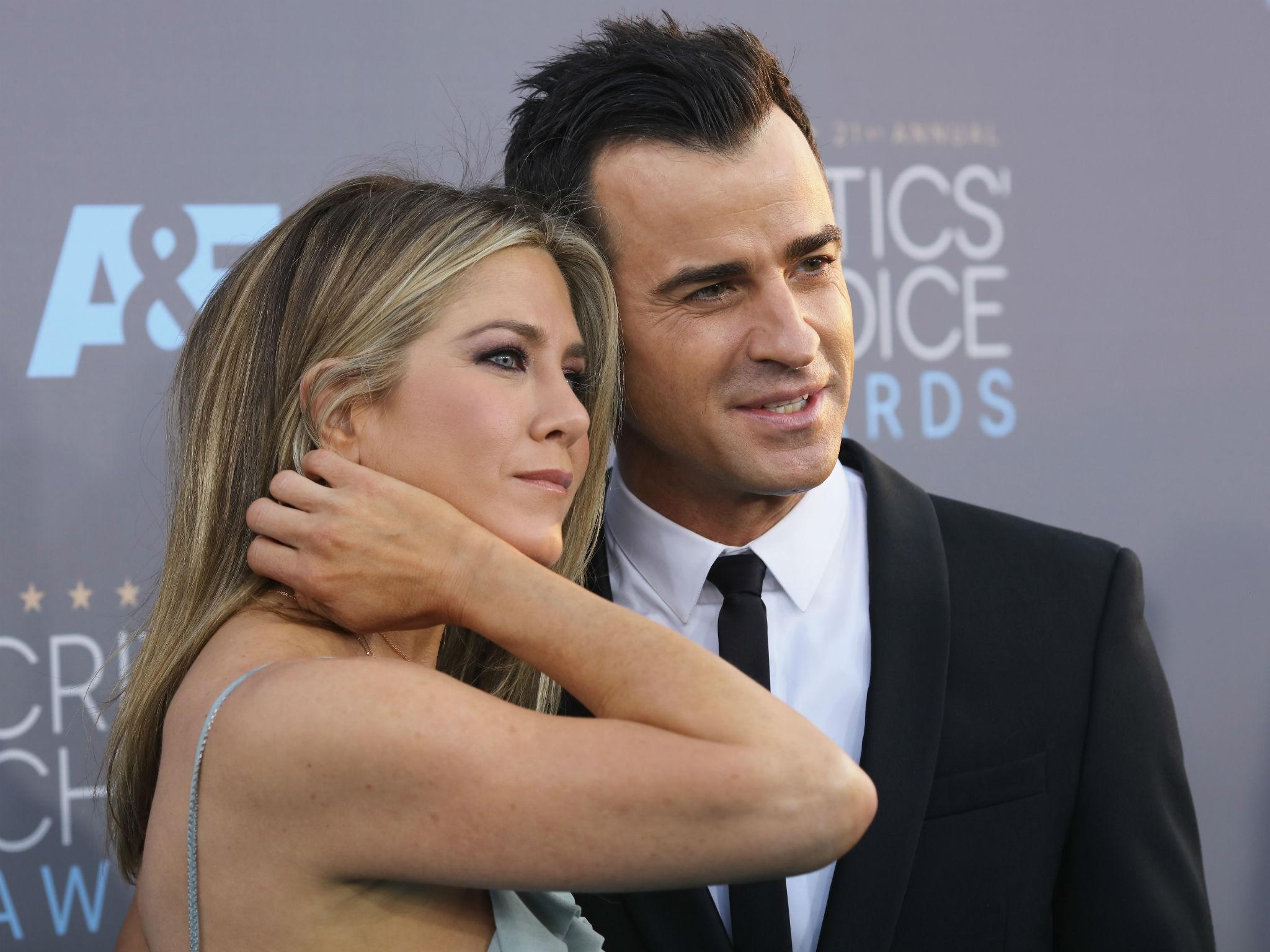 Jennifer Aniston and Justin Theroux