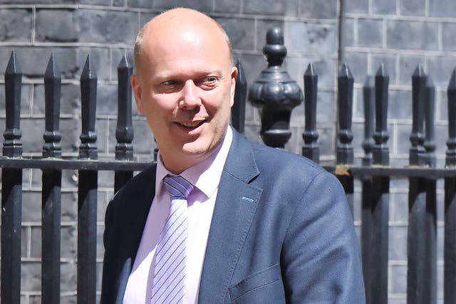 Transport Secretary Chris Grayling announced the decision to expand Heathrow today