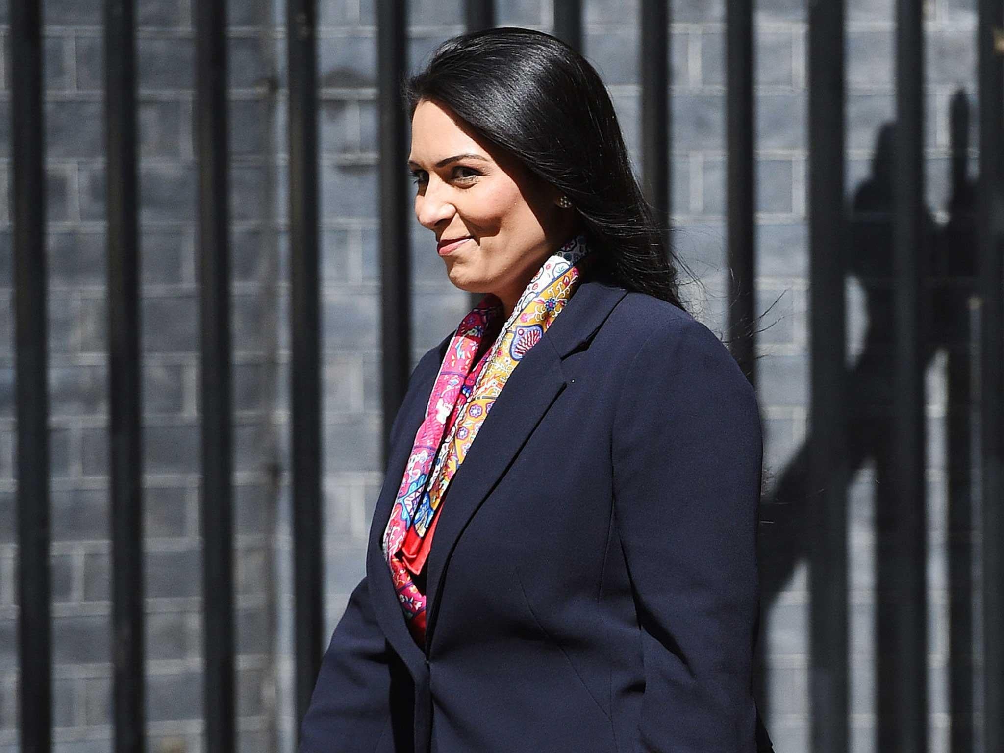 Priti Patel, the International Development Secretary