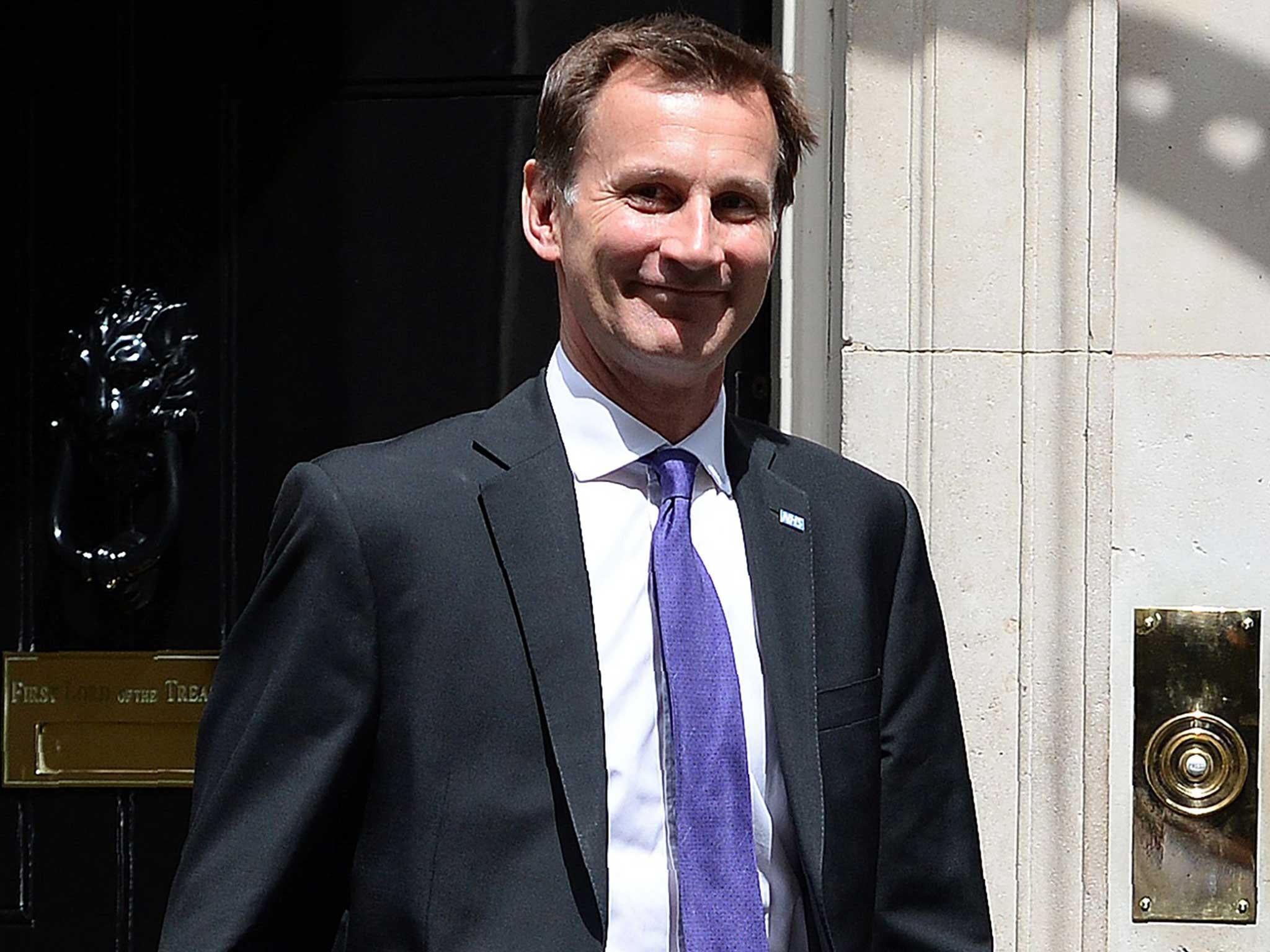 Health Secretary Jeremy Hunt is commited to parity of esteem for mental health