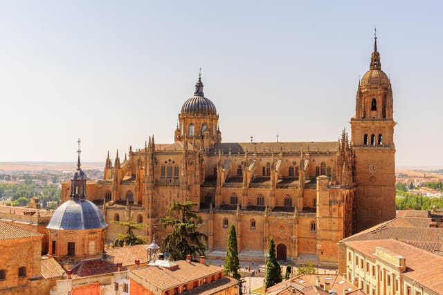 One of Salamanca's two cathedrals