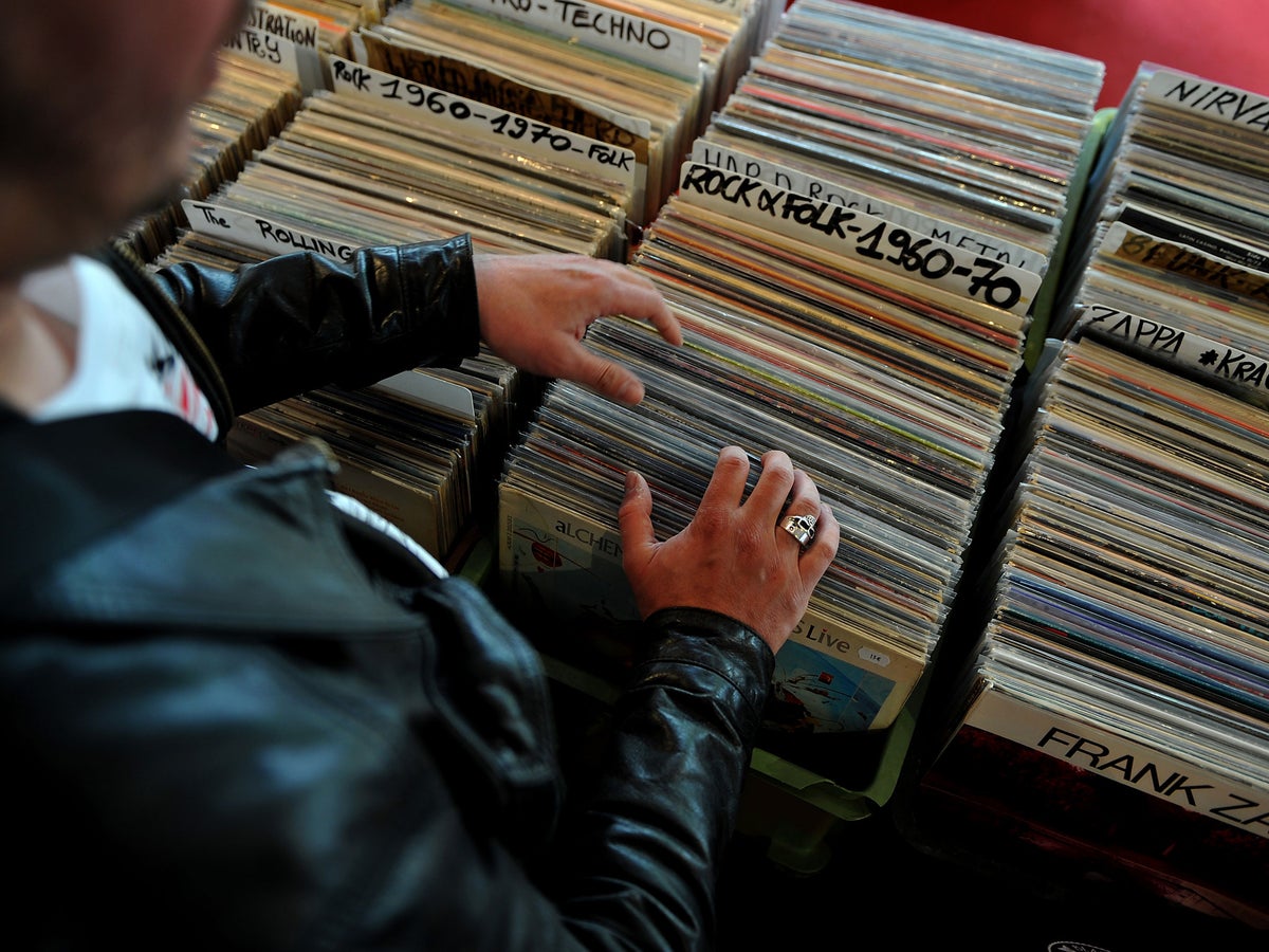 Vinyl album sales out-perform digital downloads for time | The Independent | Independent