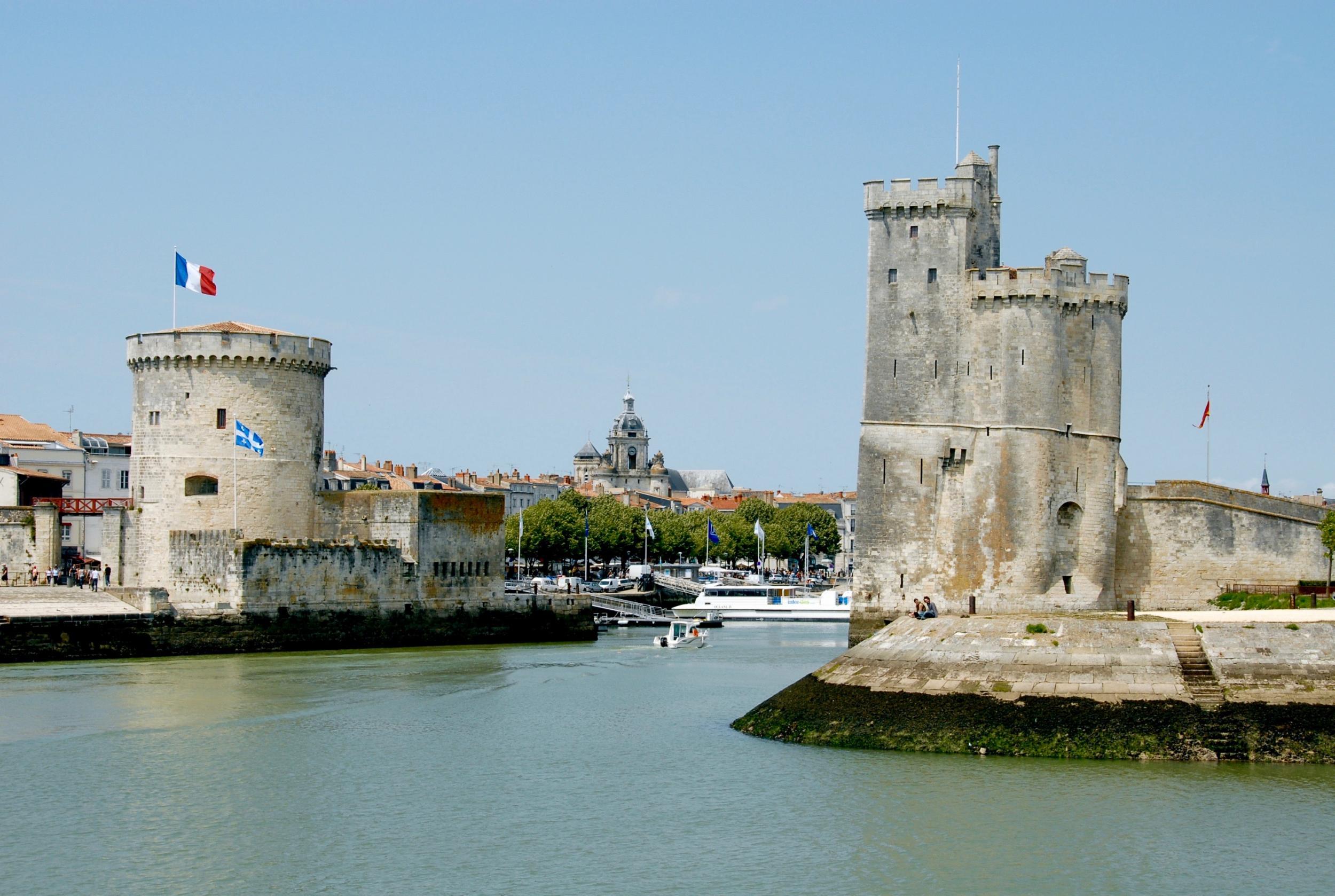 La Rochelle's medieval towers