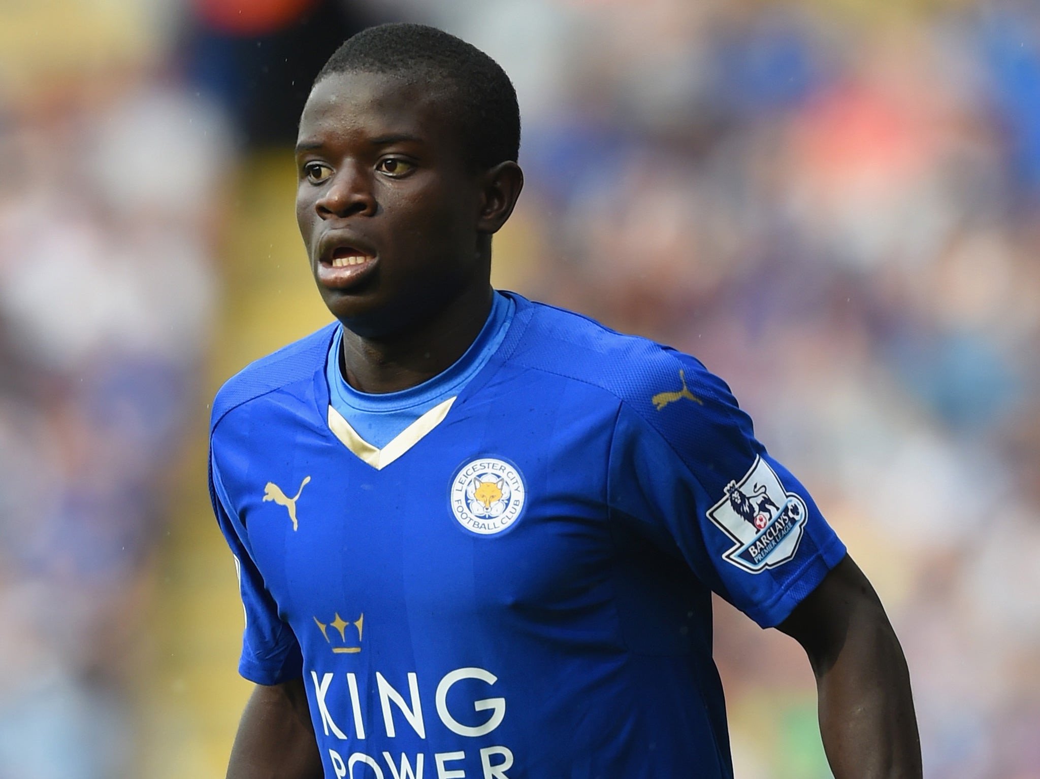 Kanté was one of the stand-out performers in Leicester's title-winning side