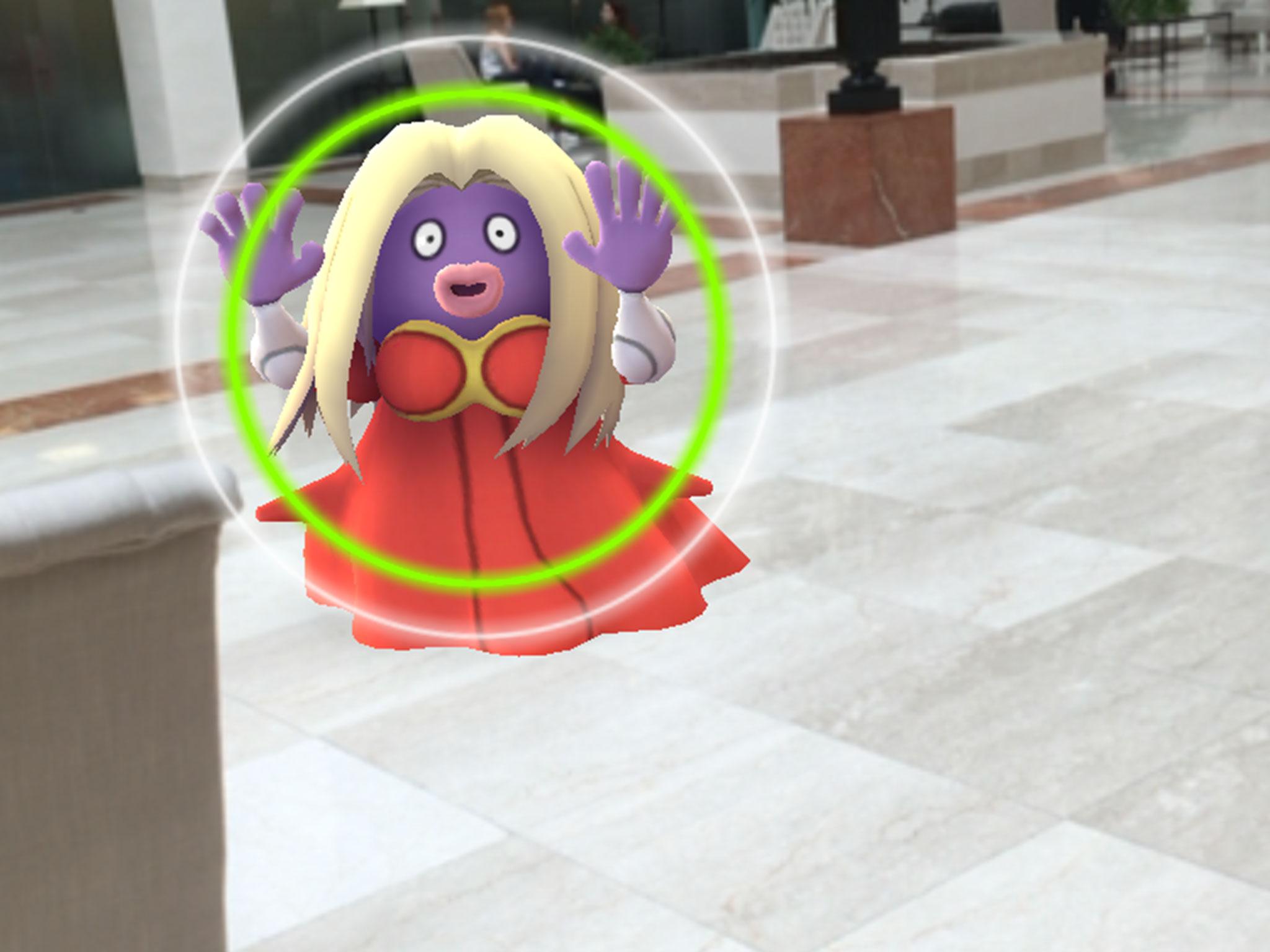 Our managing editor encounters a Jynx Pokémon near the canteen