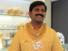 India's 'Gold Shirt Man' allegedly stoned to death in front of his son