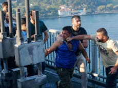 Turkey coup: Astonishing pictures show violent clashes as mobs attack soldiers attempting to overthrow Erdogan